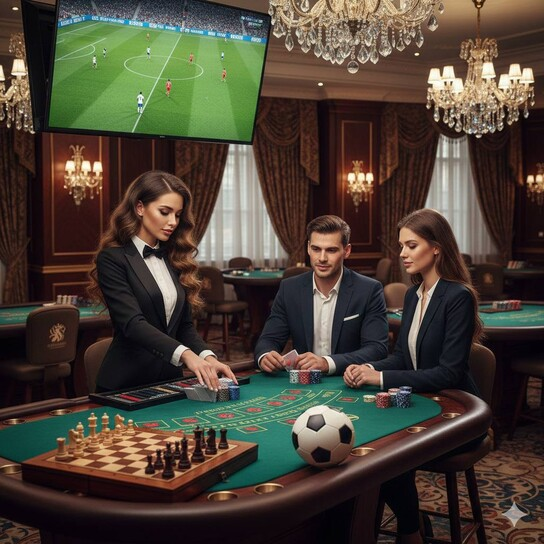 Luxurious Casino Chip Icon